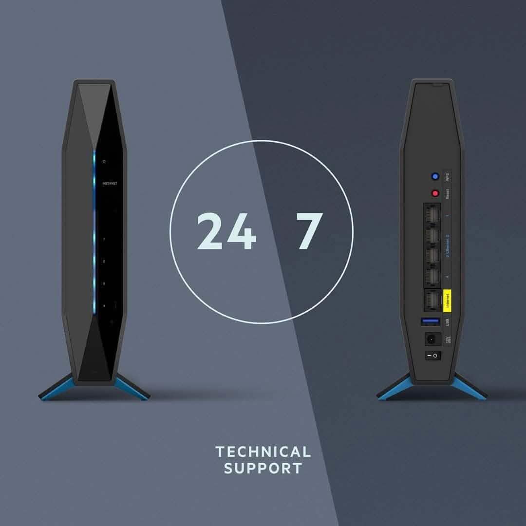 Linksys AX1800 Wi-Fi 6 Router Home Networking, Dual Band Wireless AX Gigabit WiFi Router  (Refurbished)
