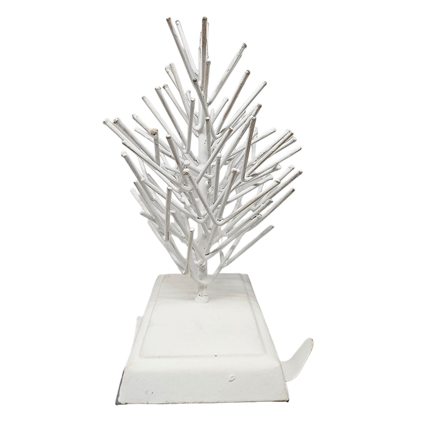 White Tree  Stocking Hanger