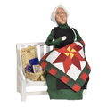 Amish Grandmother on Bench