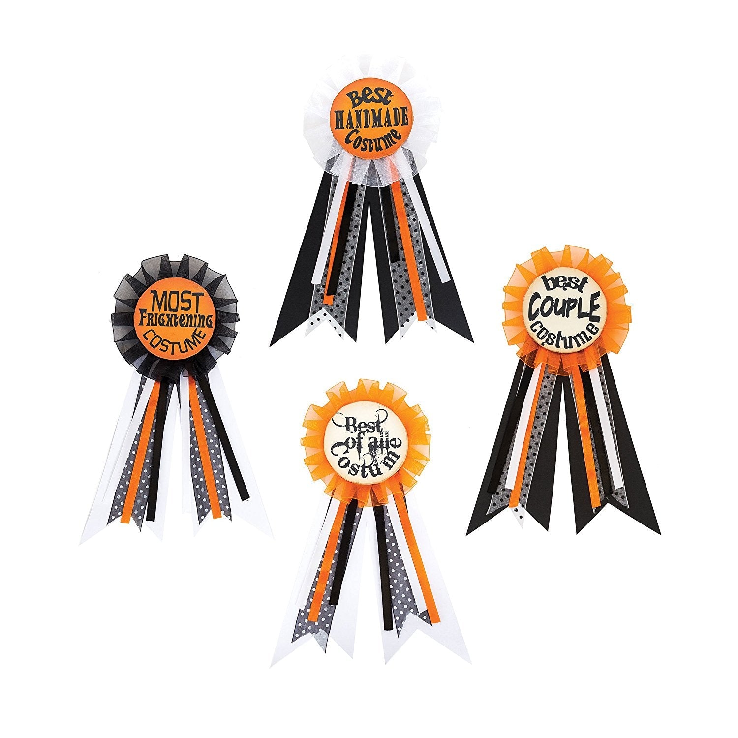 Costume Prize Pin Set