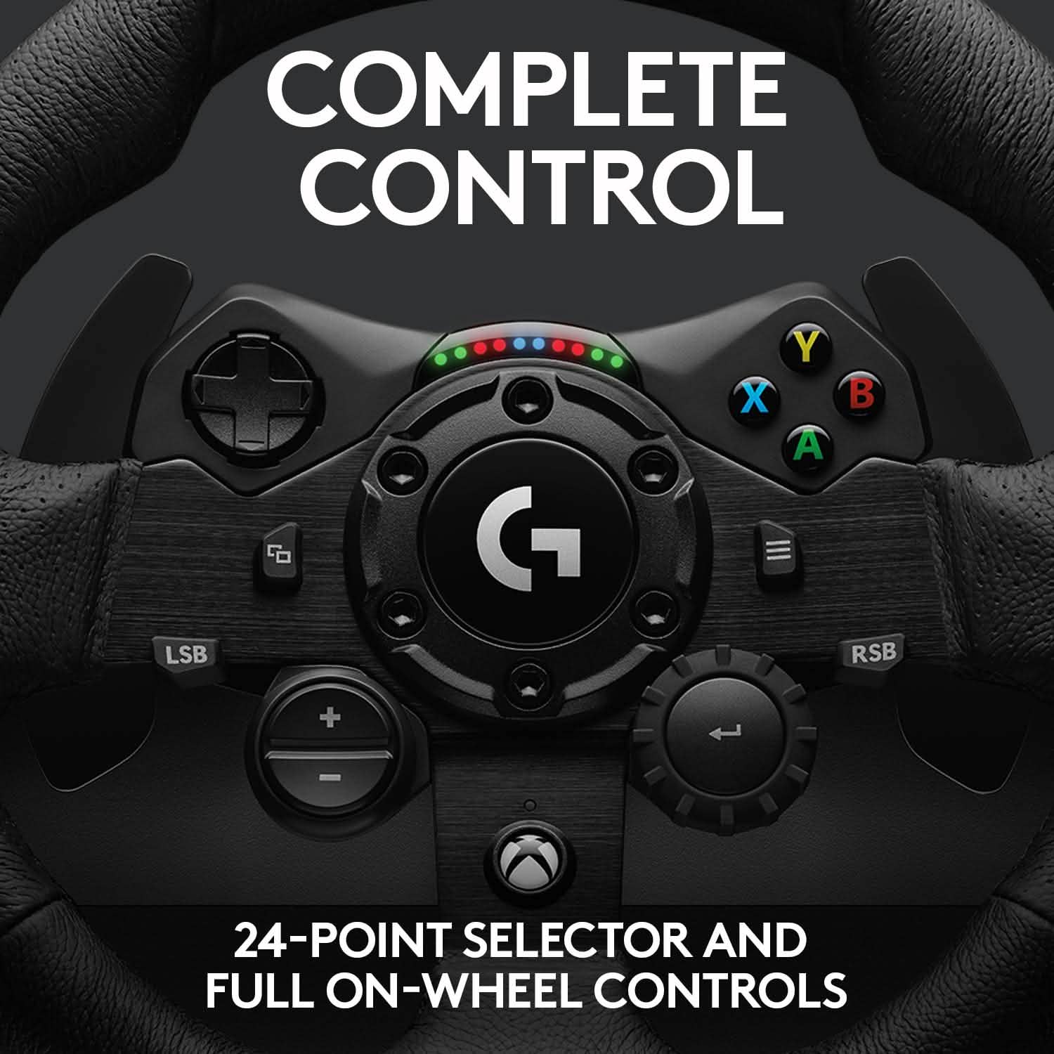 Logitech G923 Racing Wheel and Pedals (Refurbished)