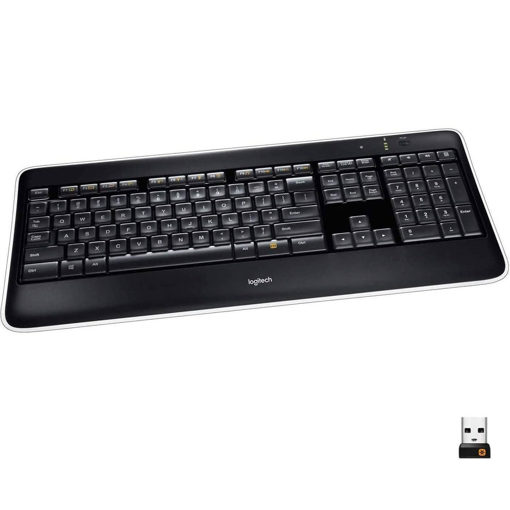 Logitech K800 Wireless Illuminated Computer Keyboard (Refurbished)