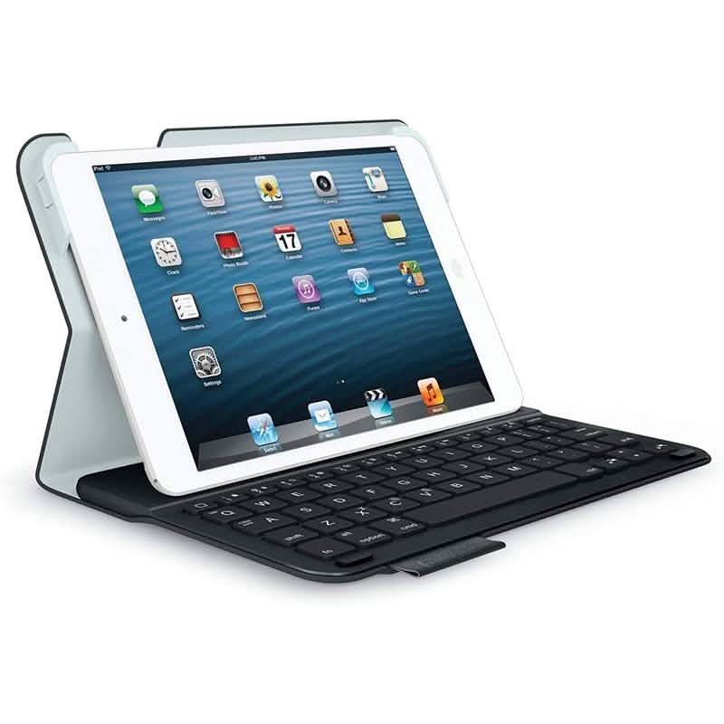 Logitech Ultra-Flat Keyboard Folder for IPad Mini