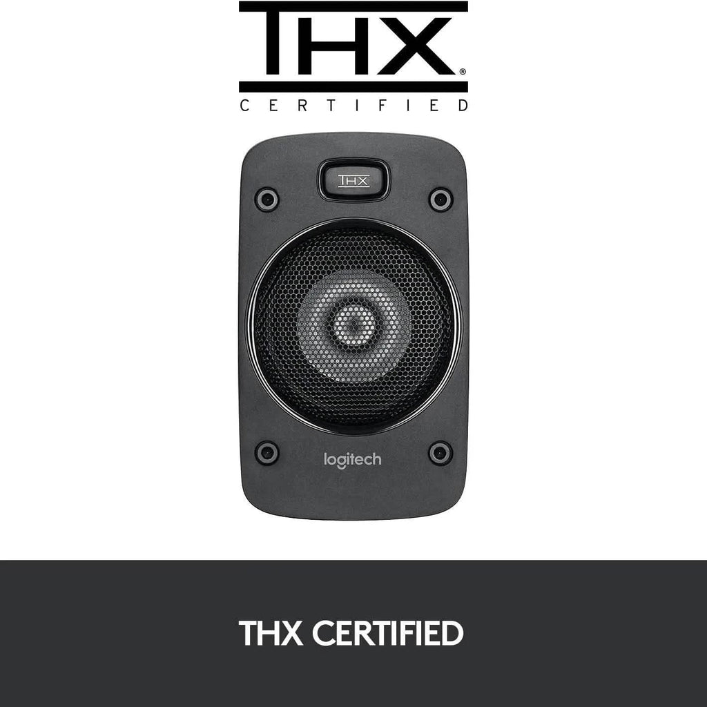 Logitech Z906 5.1 Surround Sound Speaker System - THX, Dolby Digital and DTS Digital Certified (Refurbished)