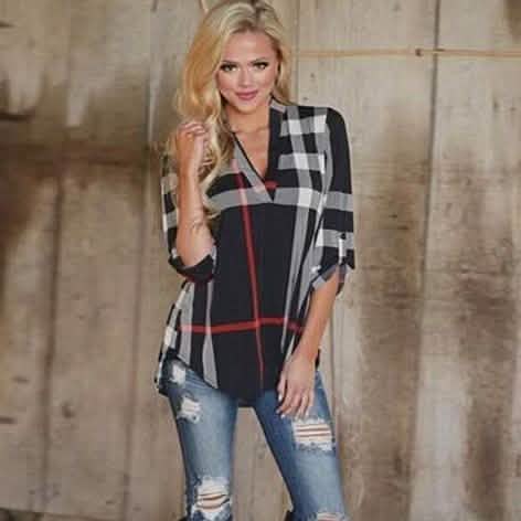 Londonite Shirt In Playful Plaids - Assorted Sizes