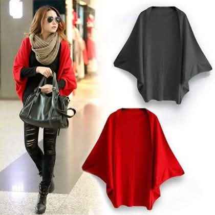 Long Cardigan Cape Coat