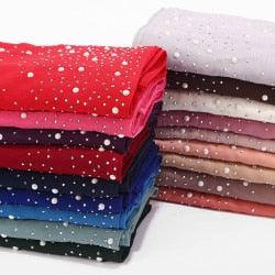 Long Lightweight Soft Solid Color Chiffon Scarfs Muslim Headscarf Hijab Scarf Shawls Wraps Hijab For Women 70*180cm
