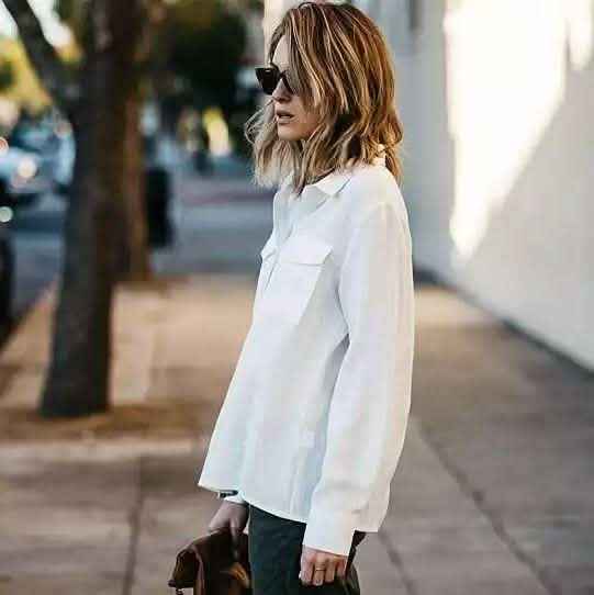 Loose Cut White Linen/Cotton Button Up Breathable Shirt - Size: XL