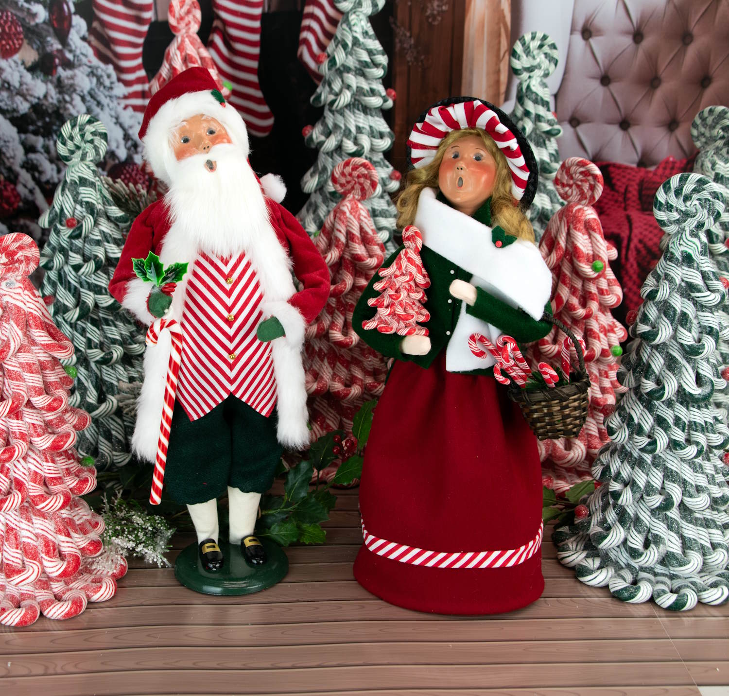 Candy Cane Vendor - Lady