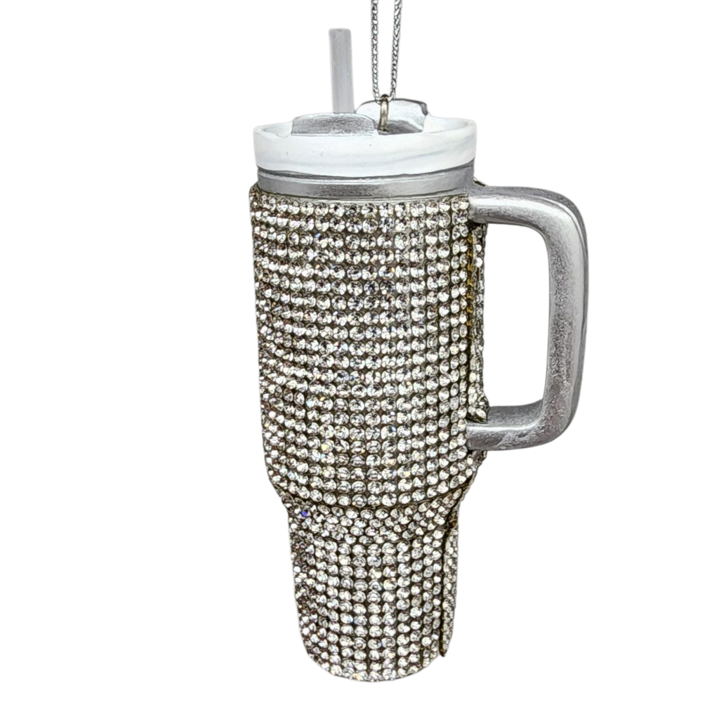 Crystal Tumbler Ornament