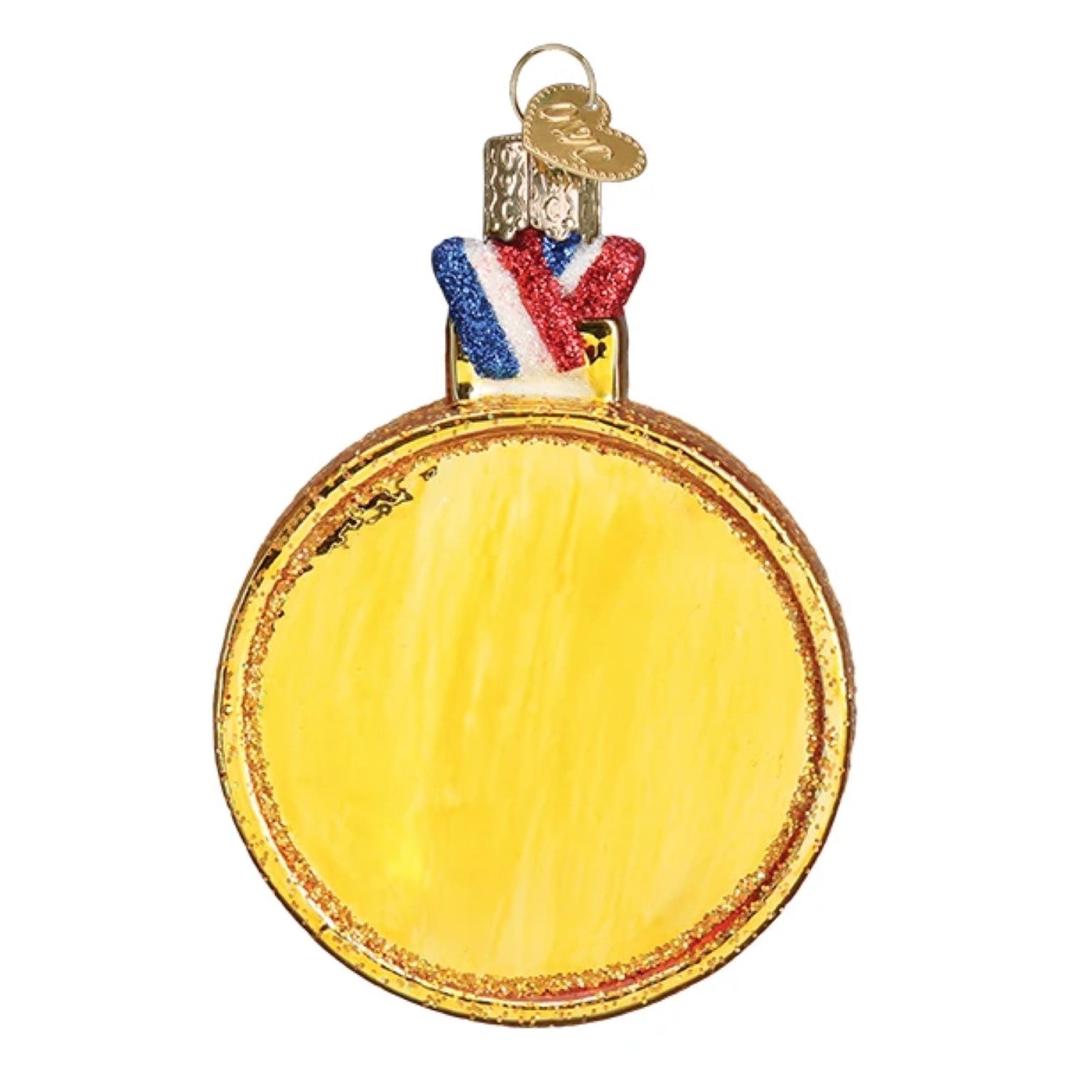 Gymnastics Glass Ornament