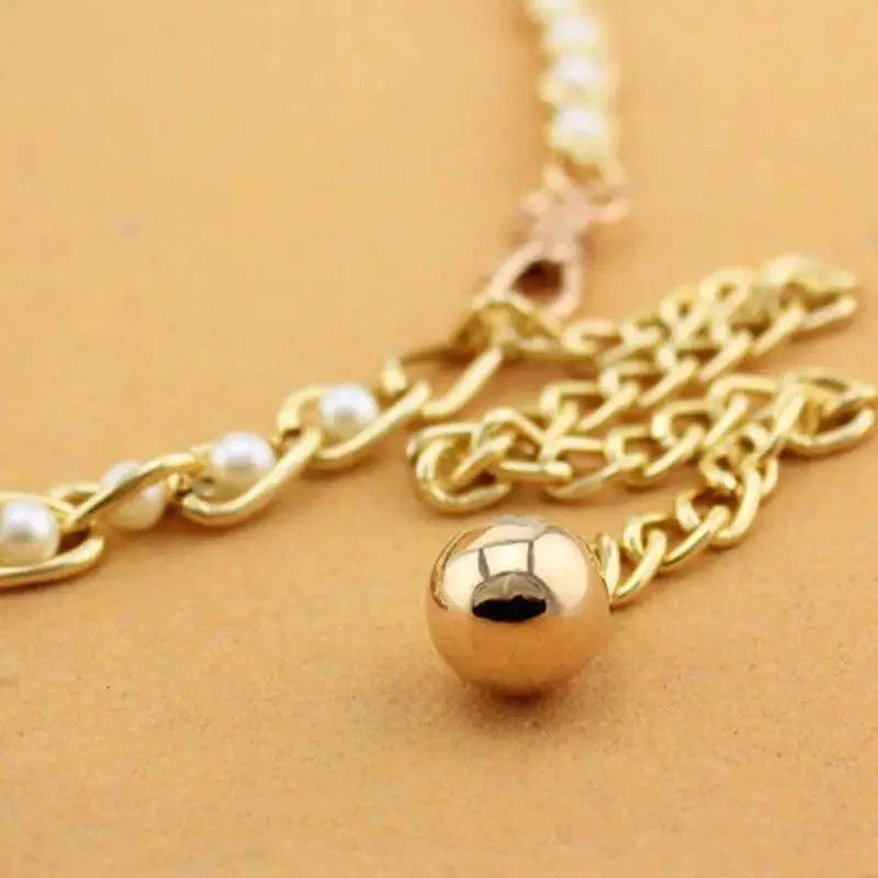 Luxurious Metal Adjustable Thin Strap Body Link Belts For Women Fashion Long Tassel Belly Metal Chain Waistbands For Women