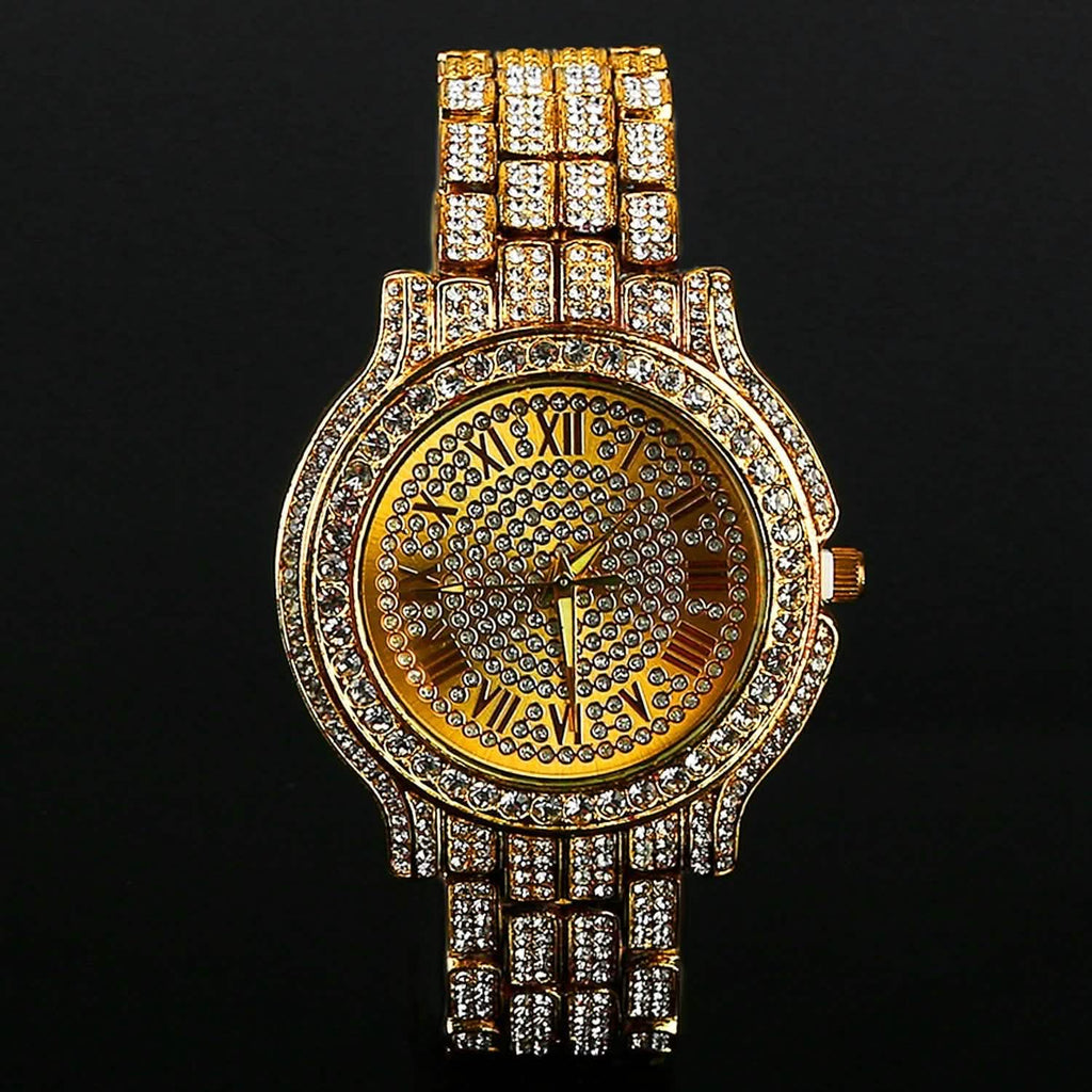 Luxury Crystal Rhinestone Quartz Watch