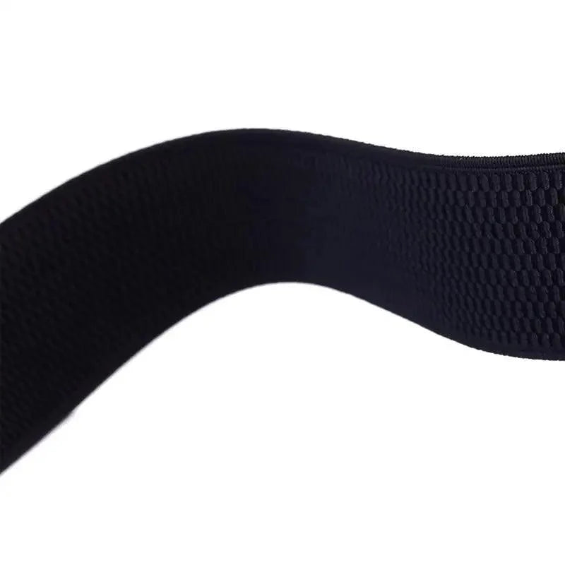 Luxury Elastic PU Leather Wide Belts For Women Fashion Stretchy Thick Waist Dress Plus Size Waistbands For Women