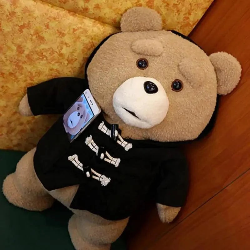 Luxury Modern Super Cute 8 styles Movie Teddy Bear Plush Toys Ted In Apron Soft Stuffed Animals Plush 45cm A birthday present for a good friend