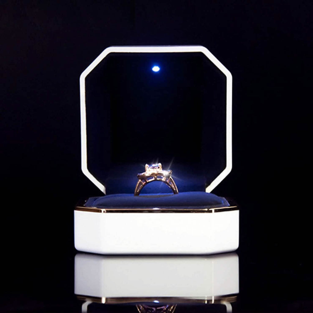 Luxury Ring Box with LED Light