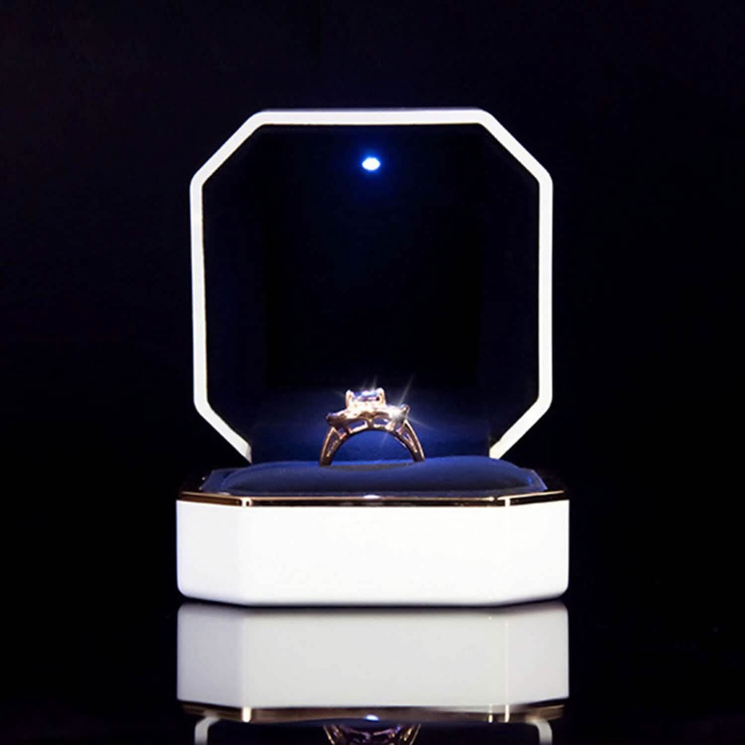 Luxury Ring Box with LED Light