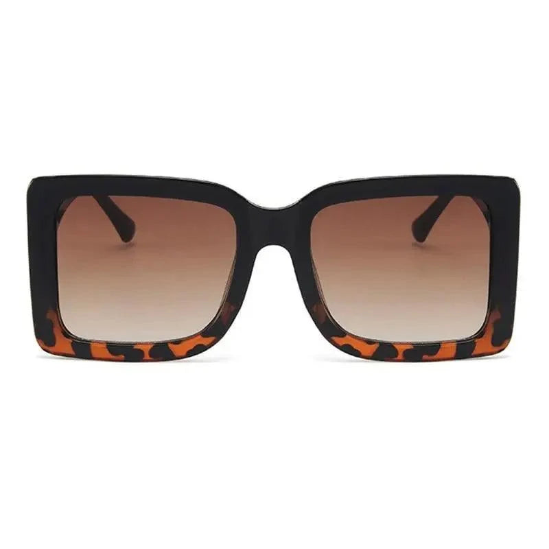 Luxury Women Oversized Square Sunglasses Modern Design Big Frame Fashion Female Sunglasses UV400 Glasses