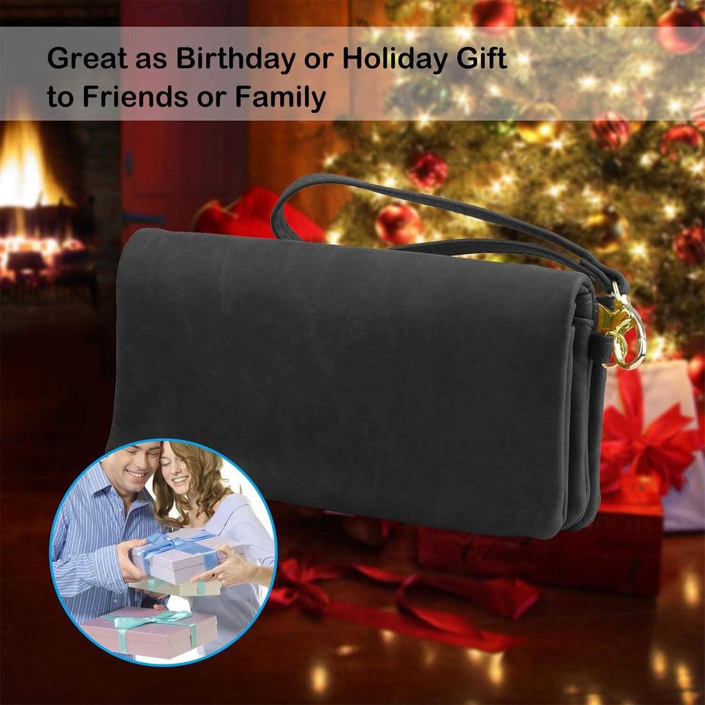 Luxury Women's Leather Clutch Wallet