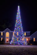 Fairybell 25 Foot Flagpole Tree - 1500 LED Multi Color
