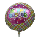 Easter Pre-Inflated - Happy Easter Plaid Balloon