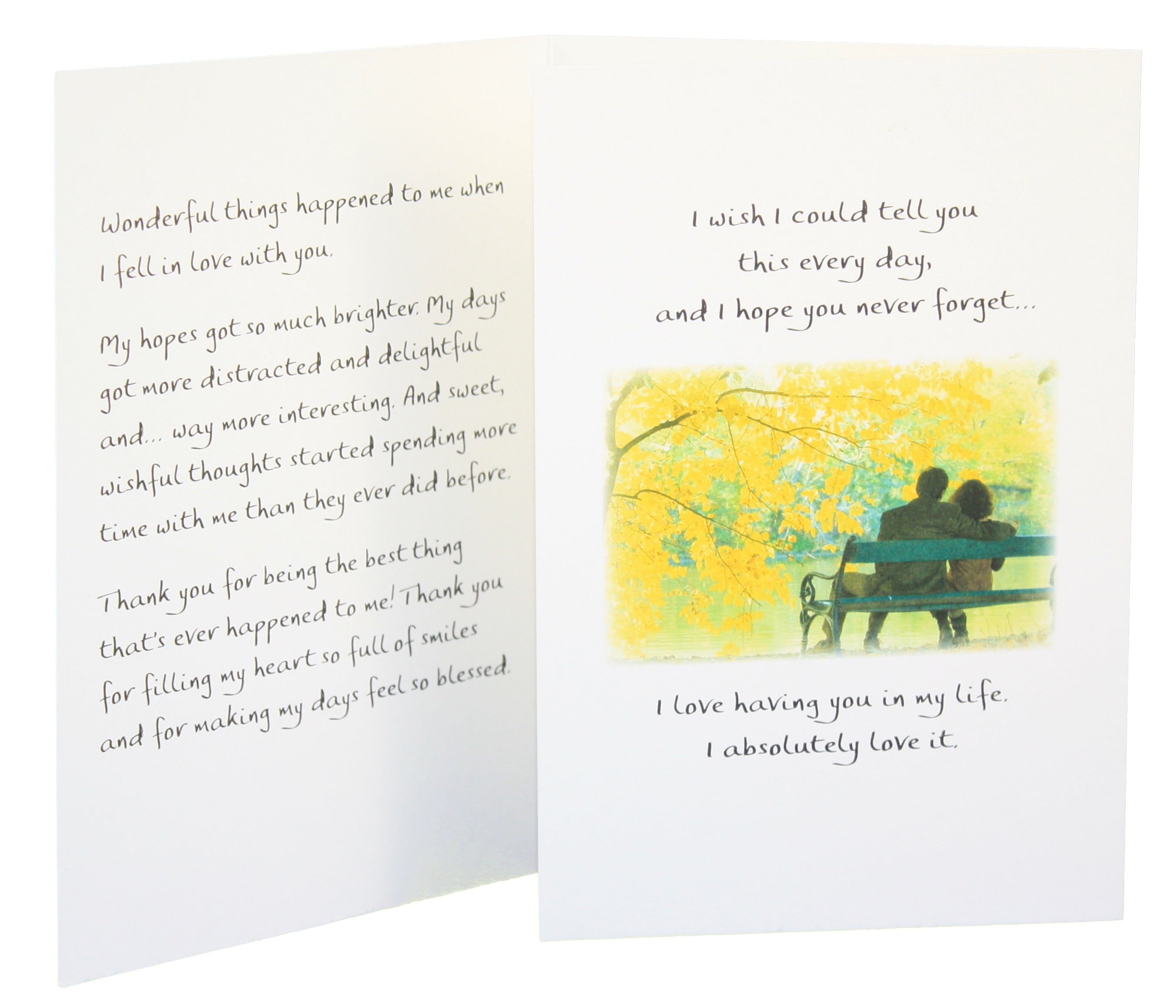 I Love You More than Words can Say Greeting Card