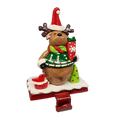 Whimsical Reindeer Stocking Hanger