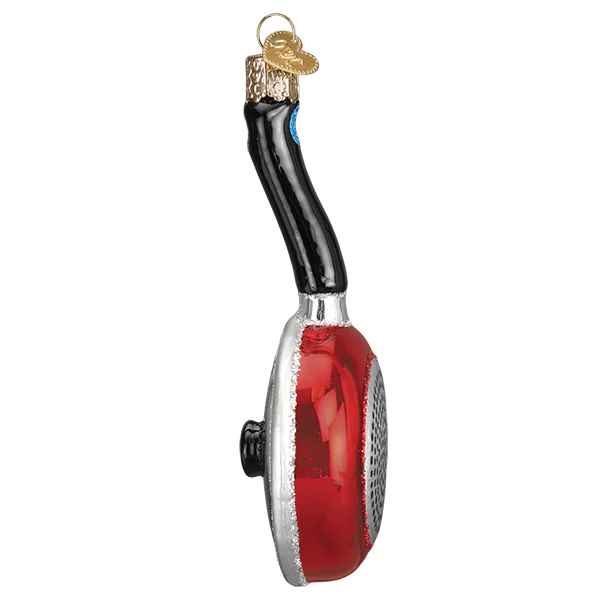 Glass Frying Pan Ornament