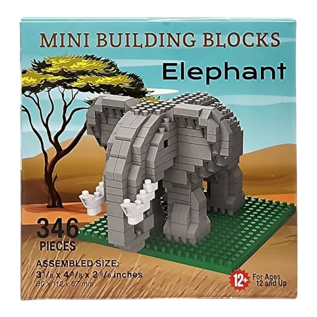 Mini Building Blocks - Elephant