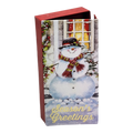 Money / Gift Card Holder - Season's Greetings Snowman