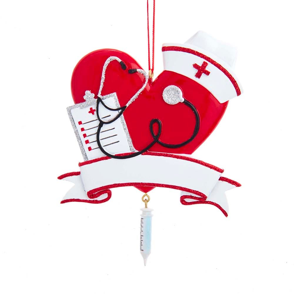 Nurse Heart Ornament
