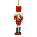 Wood Nutcracker Ornament - Soldier