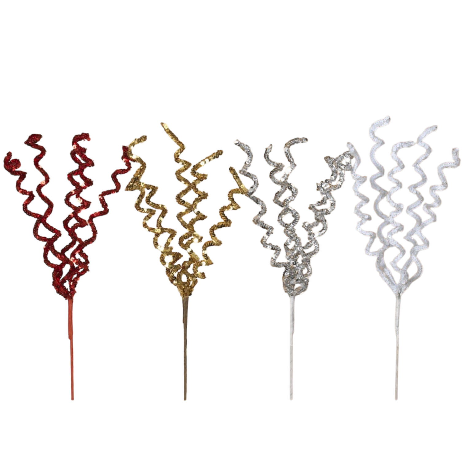 Holiday Swirl Twig 22" Pick -