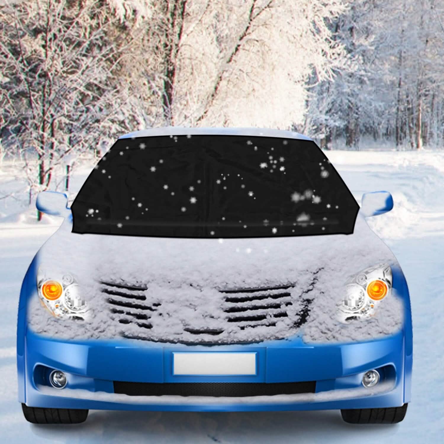Magnetic Car Windshield Cover Front Rear Protector Fit for All Cars
