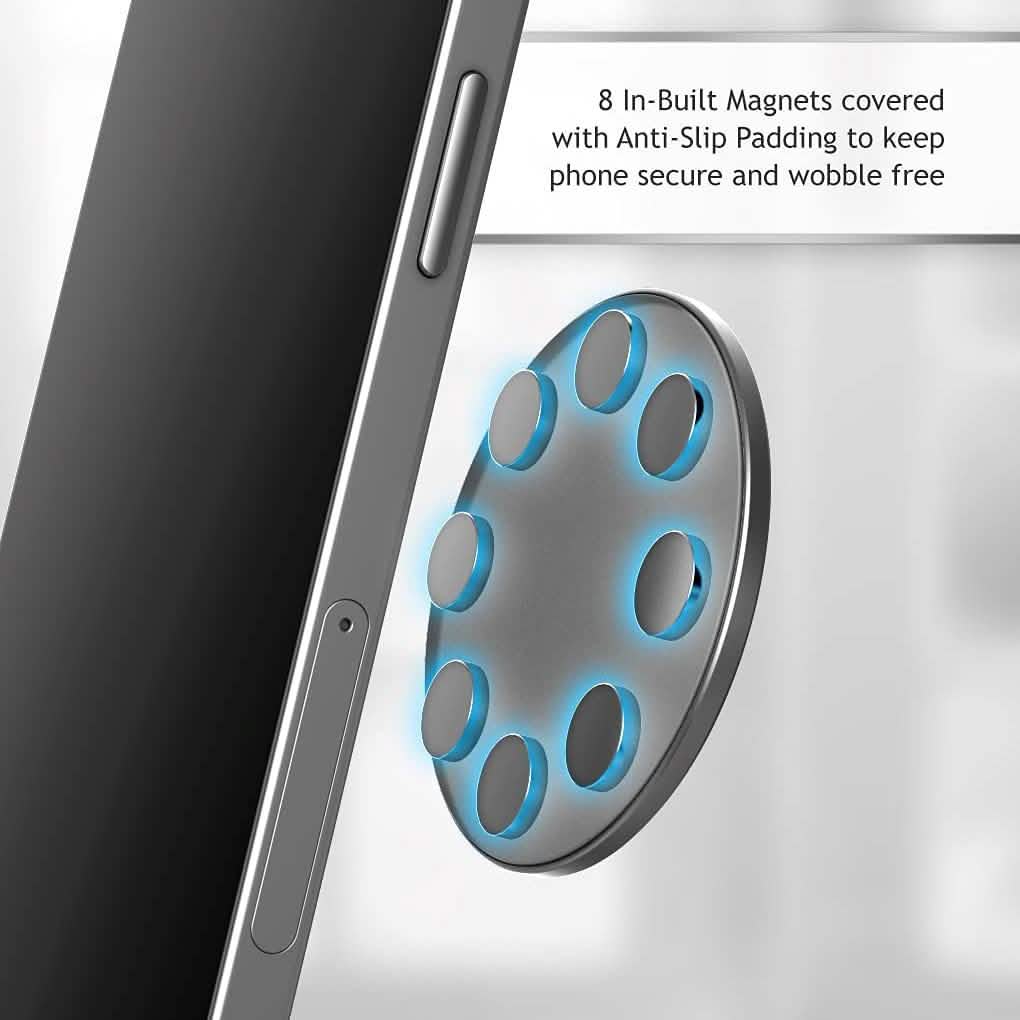 Magnetic iPhone Mount Compatible with MagSafe