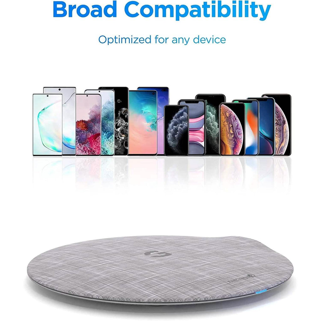 Magnetic Wireless Charger MagSafe-Compatible Desktop Pad with 15W Fast Charging