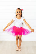 Hot Pink Tutu Shorts