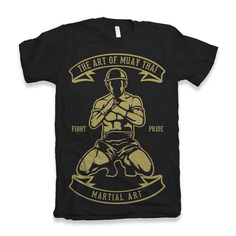 Martial Art Men's Bamboo Viscose/Organic Cotton Short Sleeve Graphic T-Shirt