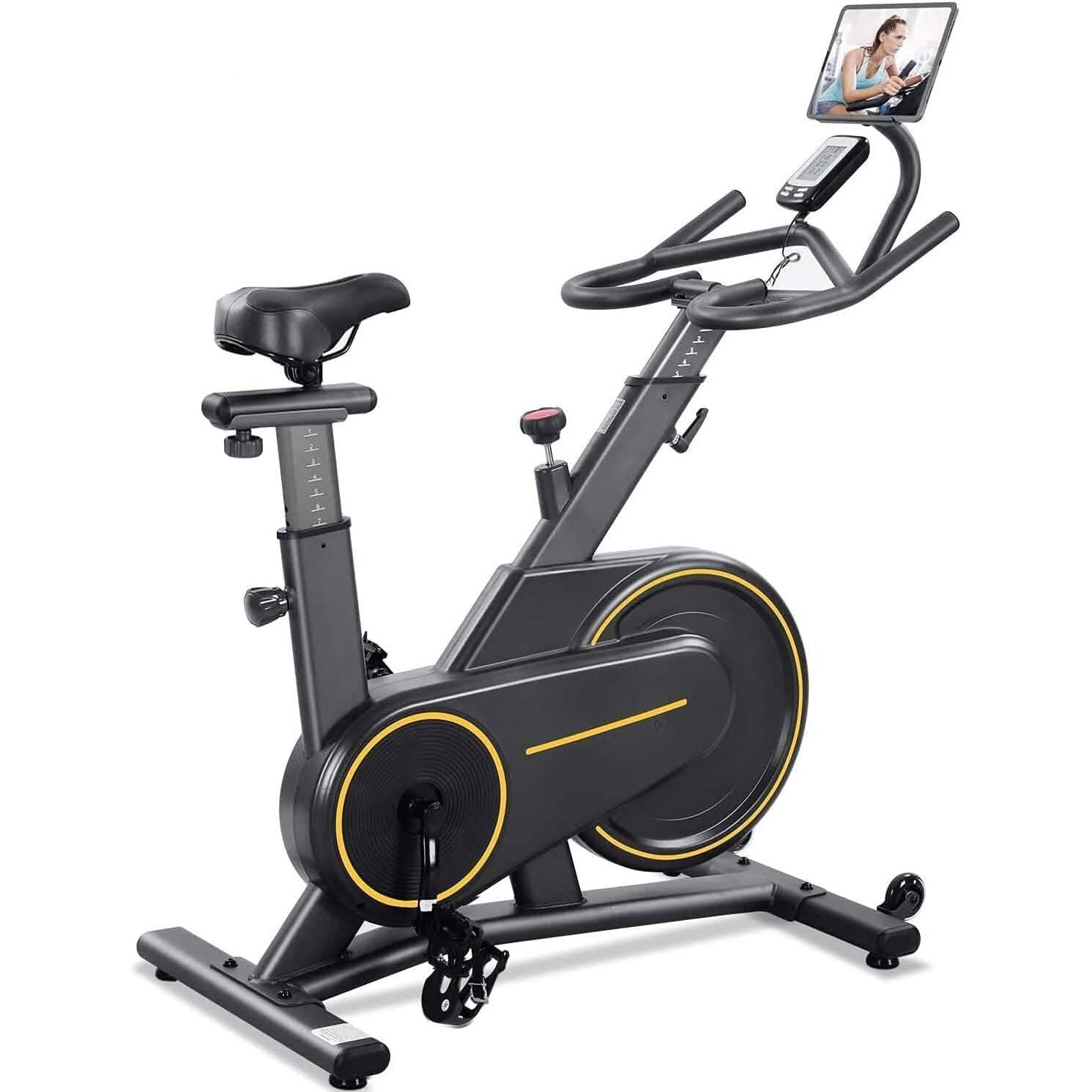 MaxKare Stationary Upright Exercise Bike
