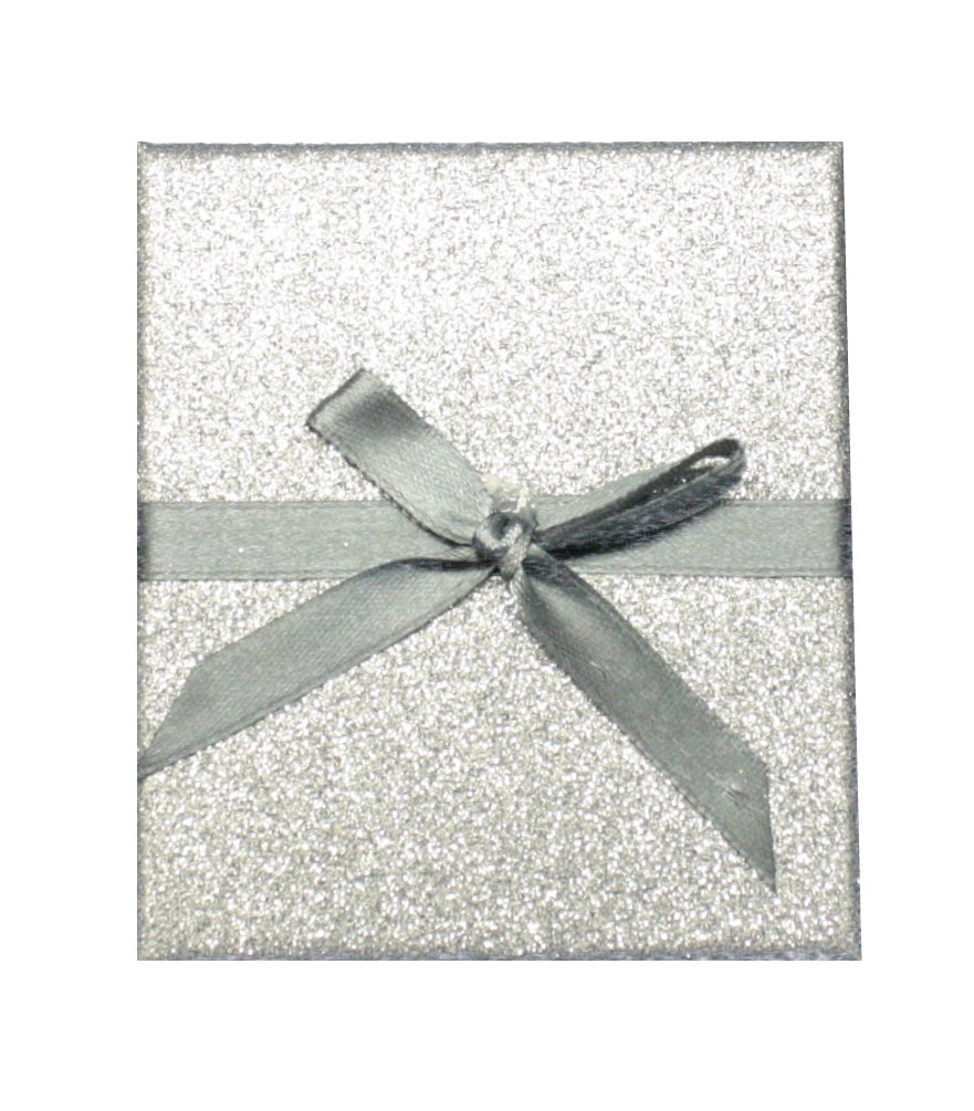 Glitter Gift Box   - Silver