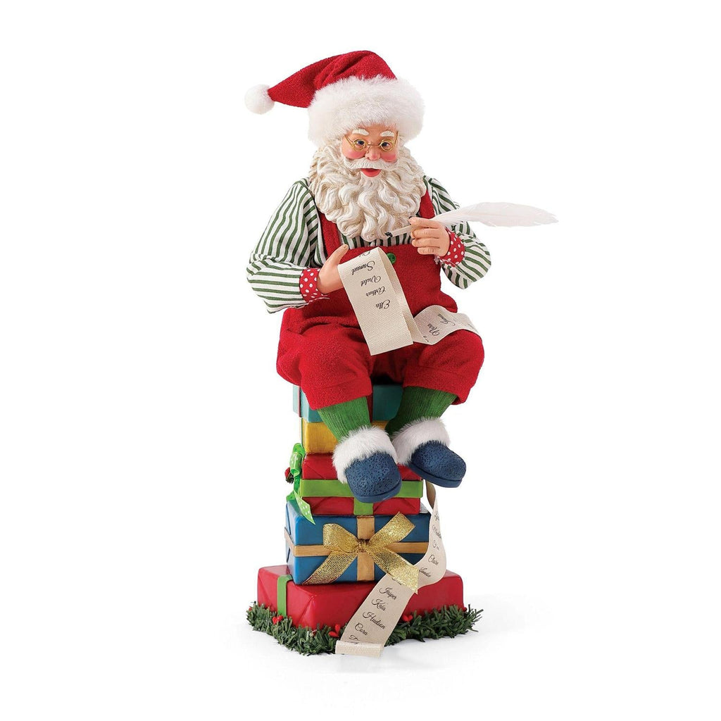 Top of the List Santa Claus