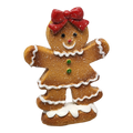 Gingerbread Cookie Figurine - Girl