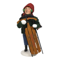 Winter Sports Family - Sledding Boy