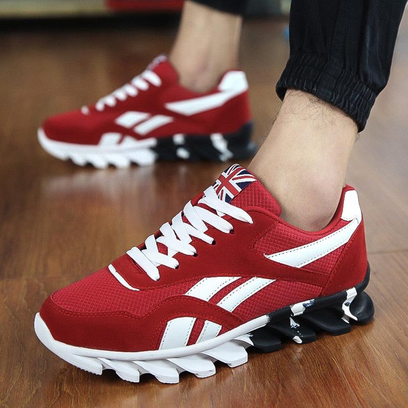 Men Running Spring Black Sneakers High Quality Outdoor Light Breathable Sport Athletic Men Sneakers Tennis Modern Shoes For Workout Walking Outdoor Sport