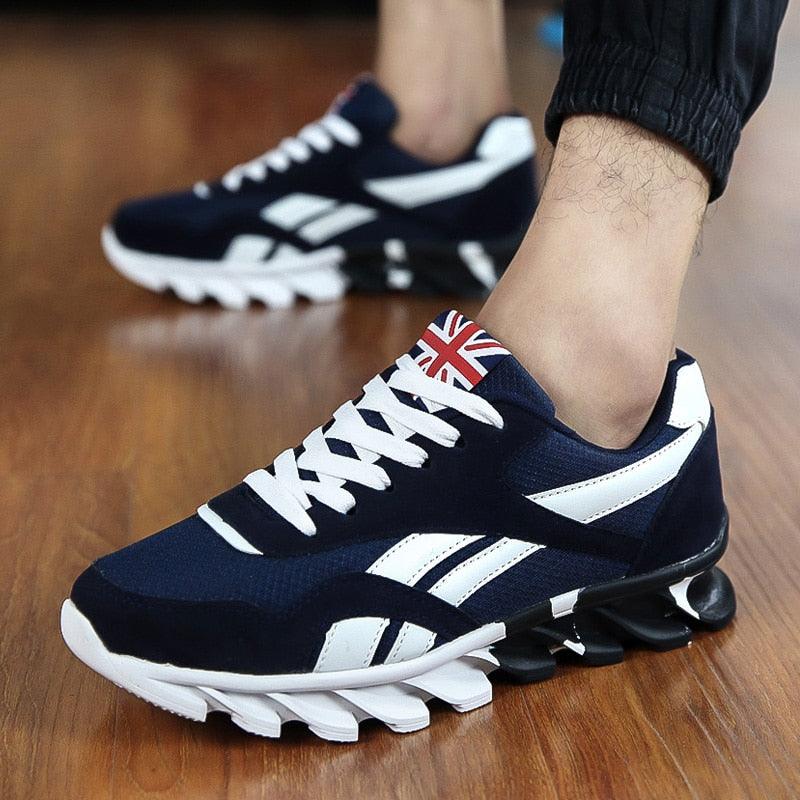 Men Running Spring Black Sneakers High Quality Outdoor Light Breathable Sport Athletic Men Sneakers Tennis Modern Shoes For Workout Walking Outdoor Sport