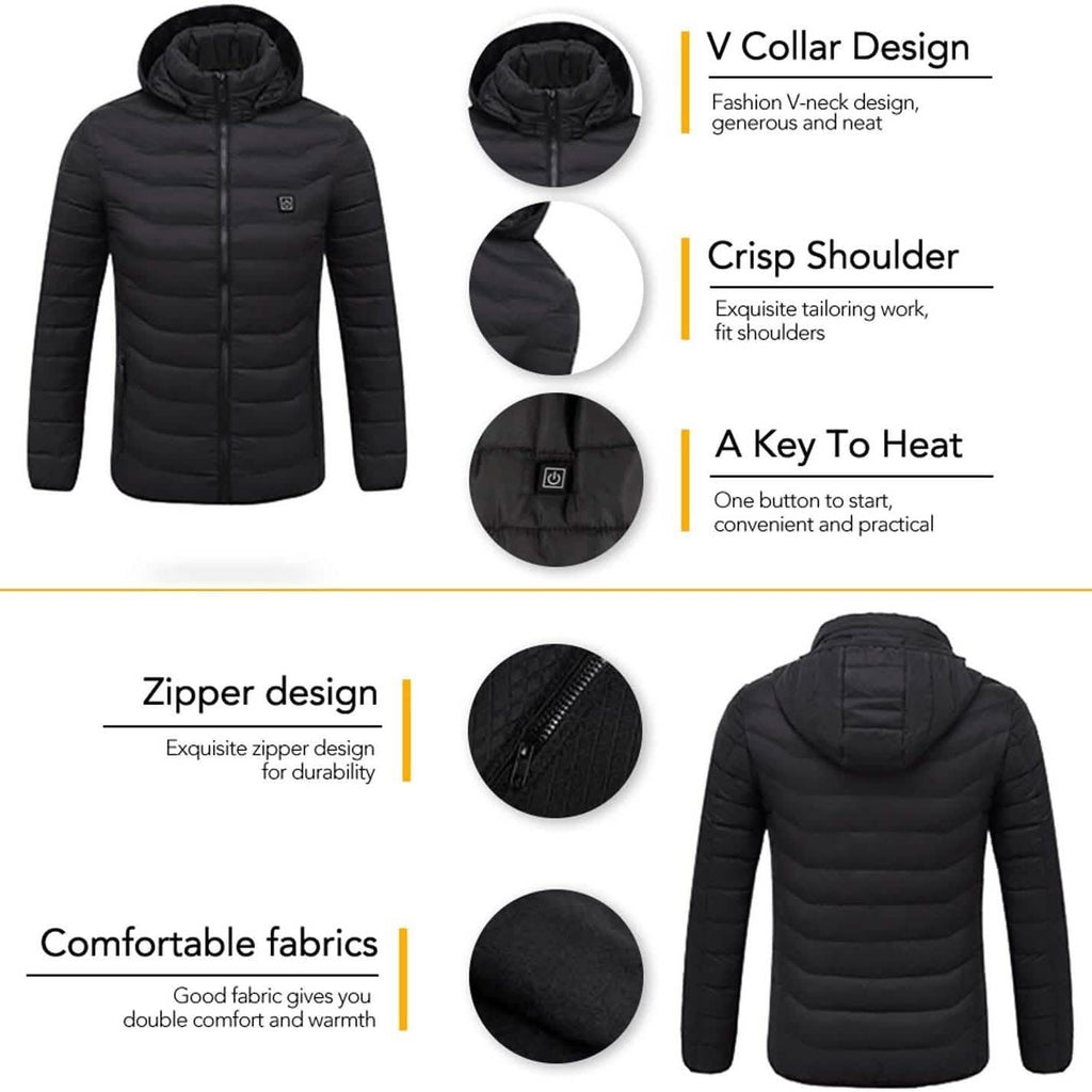 Men's Waterproof Heated Jacket