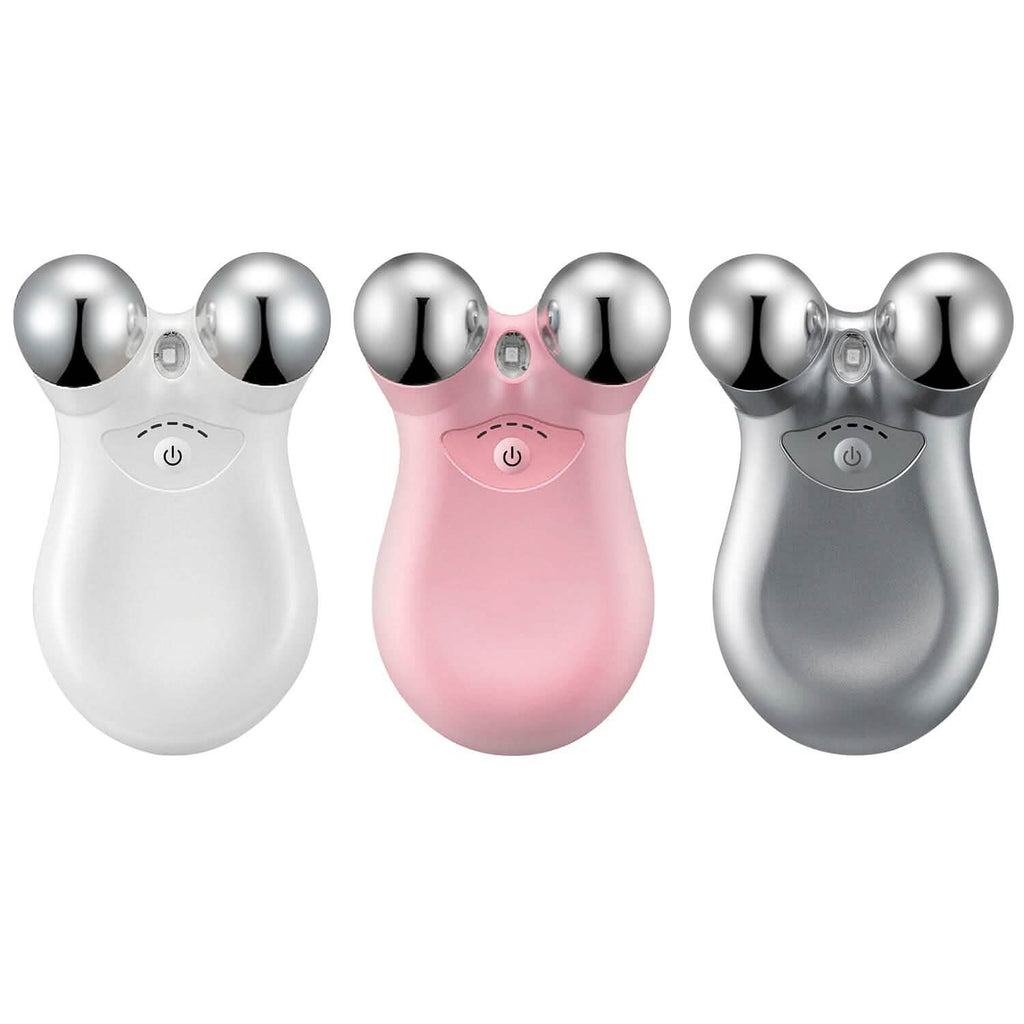 Micro-Current Face Massager Rechargeable Roller with 5 Gears