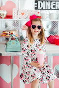 Love You Spots L/S Pocket Twirl Dress