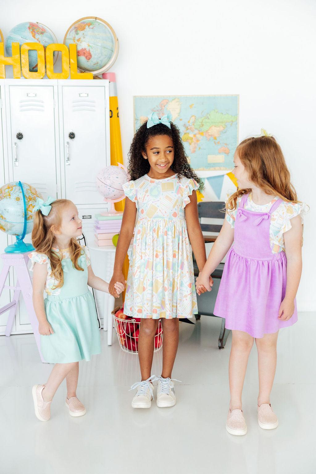 Campus Cutie S/S Ruffle Tee