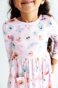 Sugar Rush L/S Pocket Twirl Dress